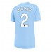 Maillot de foot Manchester City Kyle Walker #2 Domicile vêtements Femmes 2023-24 Manches Courtes